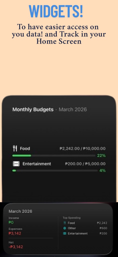 All wallets with net balance and multi-currency support
