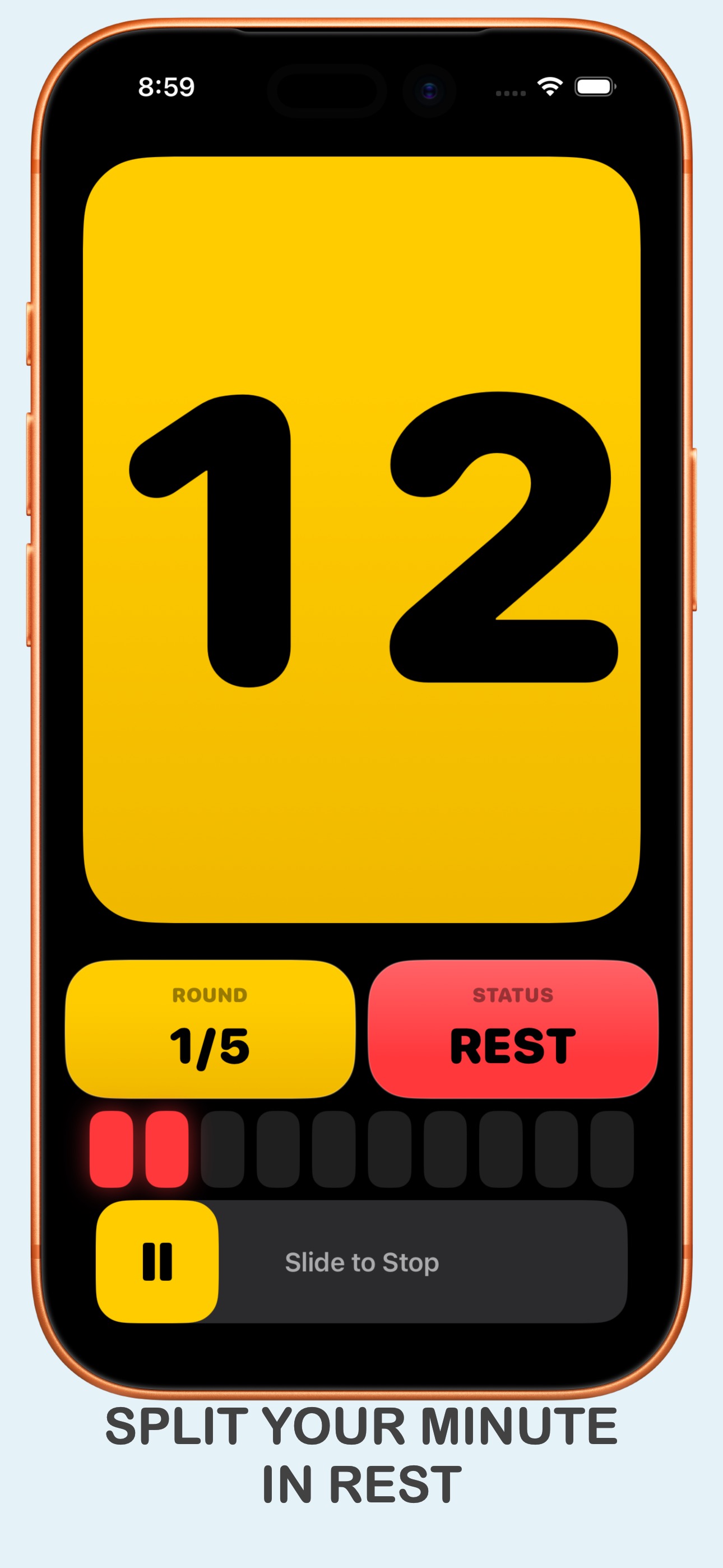 Split your EMOM in rest